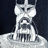 Der Vorbote - Radierung - 2007